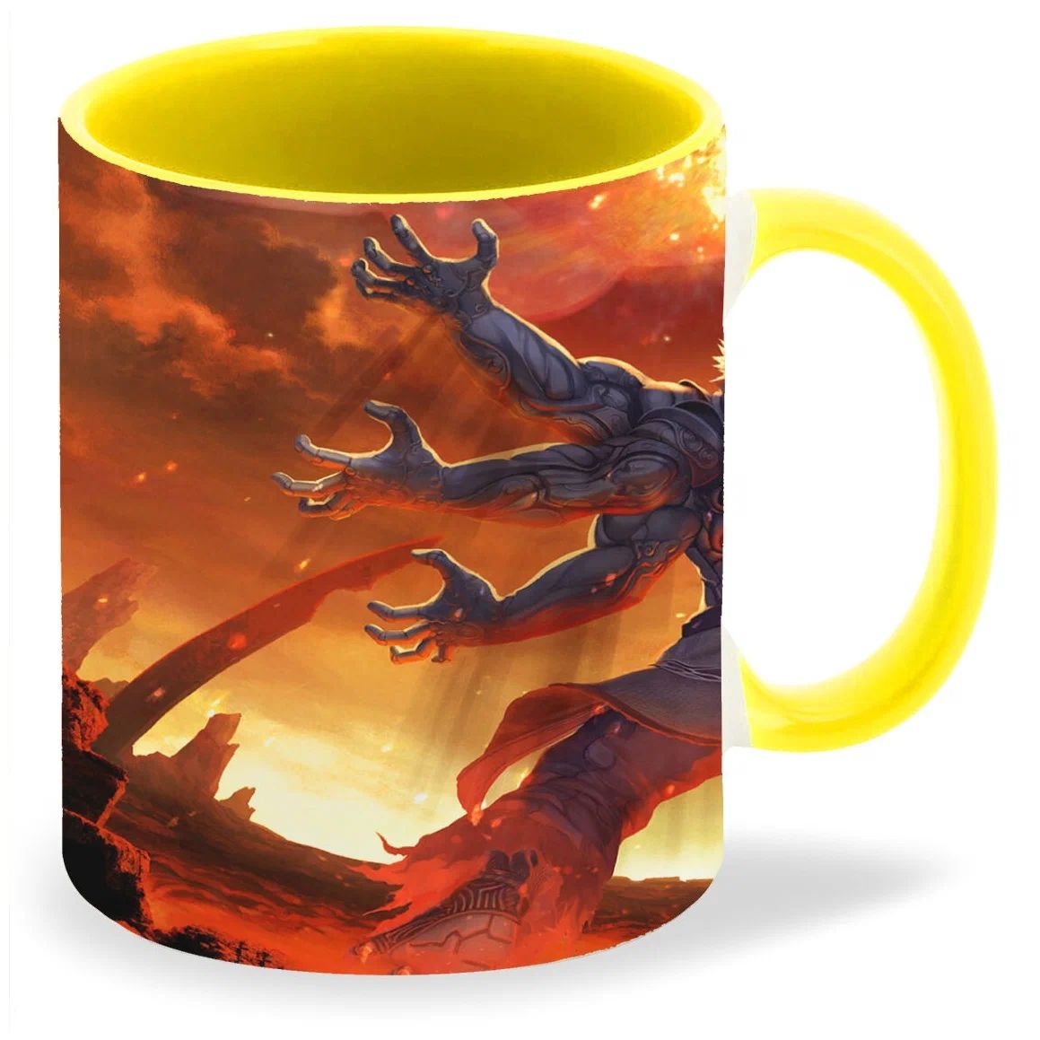 

Кружка CoolPodarok asuras wrath Монстр Шесть рук