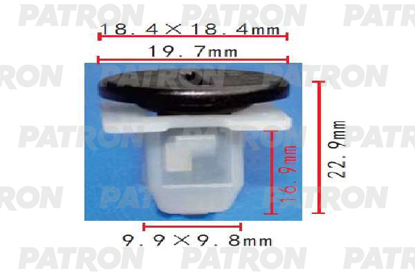 

Клипса Пластмассовая PATRON p371905