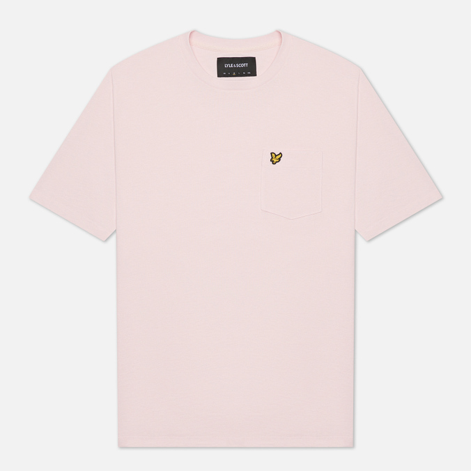фото Футболка мужская lyle & scott ts1364v розовая xl lyle&scott