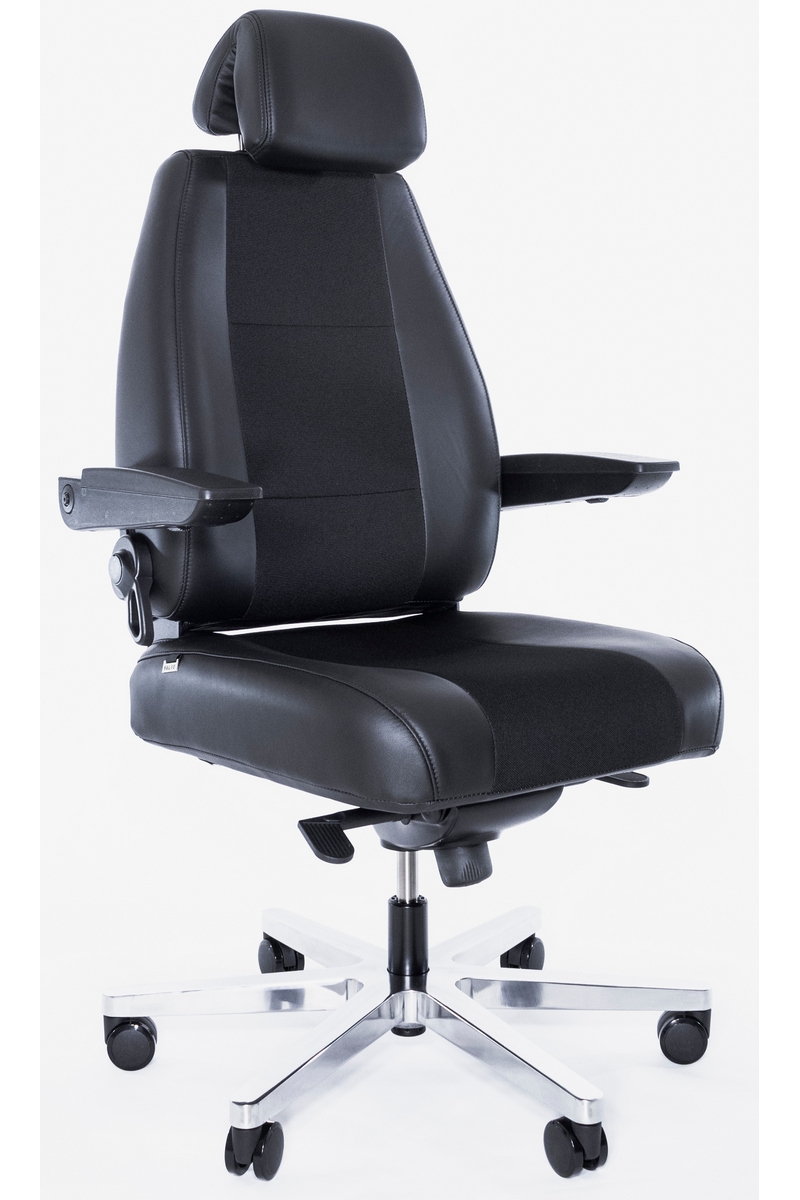 

Эргономичное офисное кресло Falto Profi Dispatcher XXL 1502-2H - черное, Черный, Profi Dispatcher XXL 1502-2H