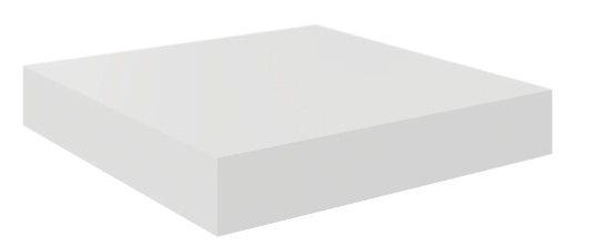 

Полка мебельная прямая Leviate 235x230x38 мм, МДФ, цвет Айсберг, LER82877512