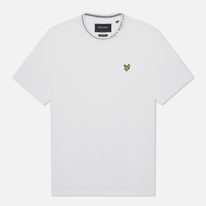 фото Футболка мужская lyle & scott ts1357v белая xl lyle&scott