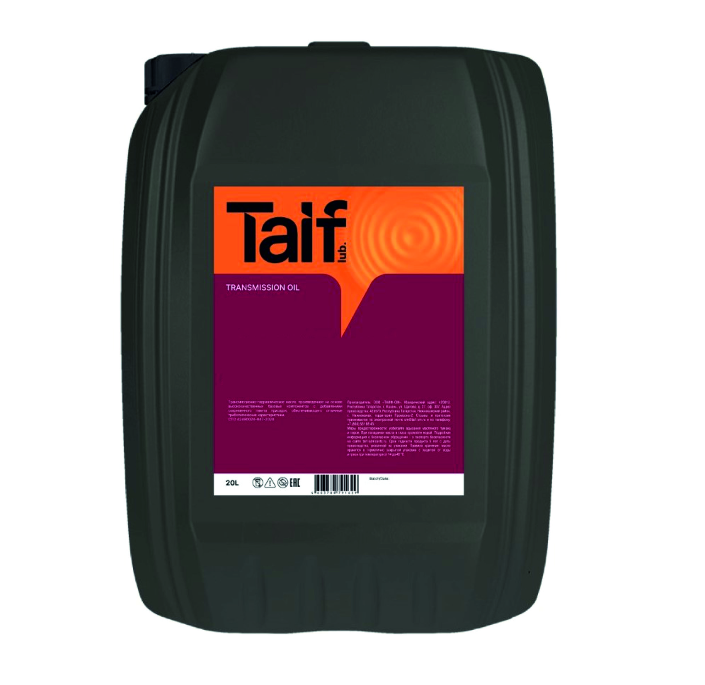Трансмиссионное масло TAIF SHIFT ATF DX III H 20L