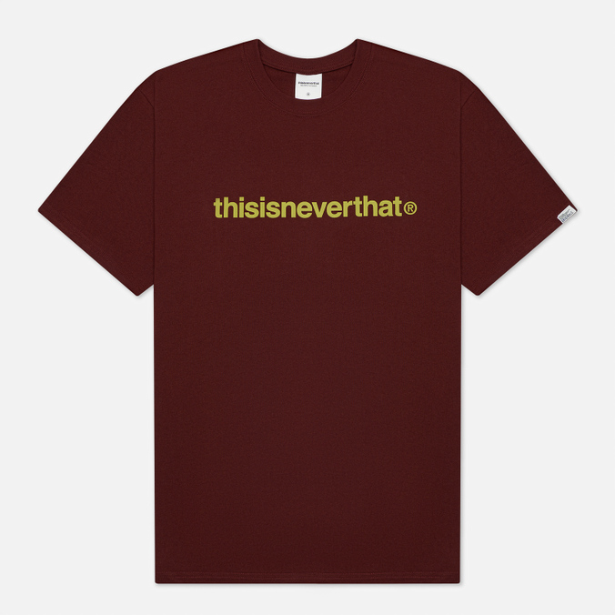 

Футболка мужская thisisneverthat TNCOCTS003BU бордовая L, TNCOCTS003BU