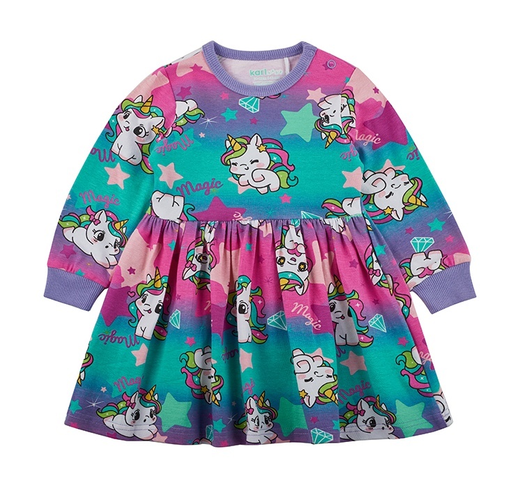 

Платье детское Kari Baby AW24B17503203, разноцветный, 74, 233377