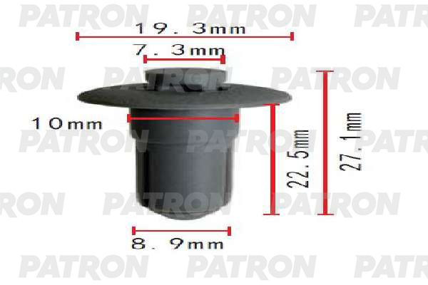 

Клипса Автомобильная PATRON P371889