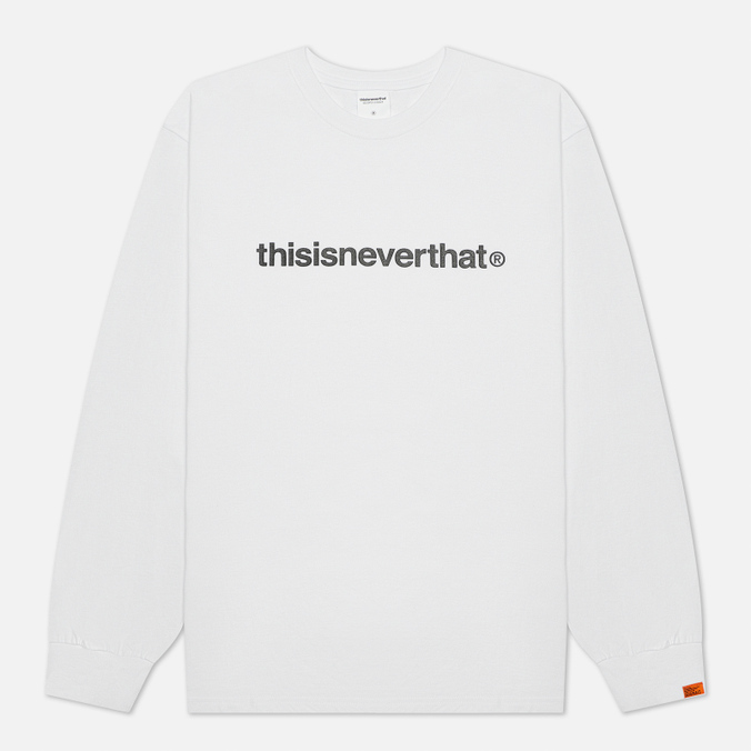 

Лонгслив мужской thisisneverthat TNCOCLS003BK белый XL, TNCOCLS003BK