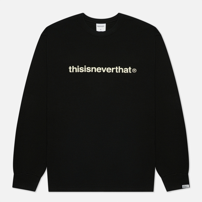 

Лонгслив мужской thisisneverthat TNCOCLS003BK черный XL, TNCOCLS003BK
