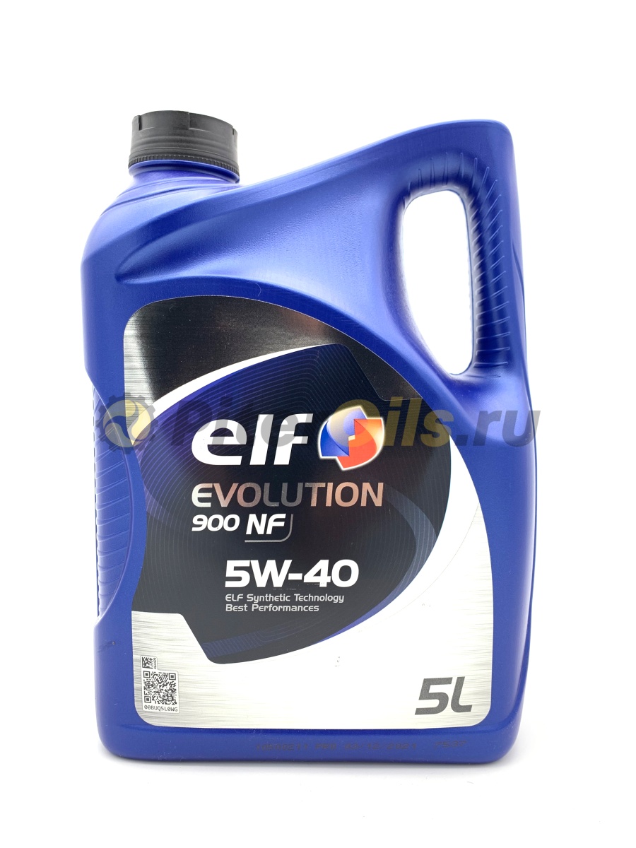 Моторное масло ELF Evolution 900 NF 5W40 5л 100048335313