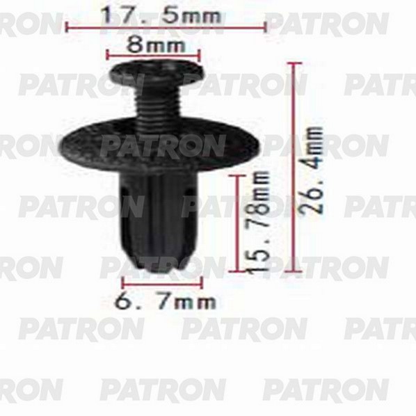 

Клипса Автомобильная PATRON P370788