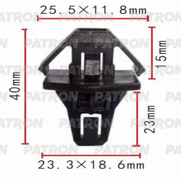

Клипса Автомобильная PATRON P370480