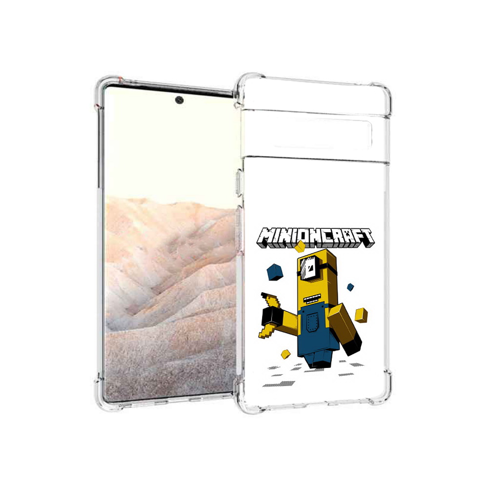 

Чехол MyPads Tocco для Google Pixel 6 Pro миньон, Прозрачный, Tocco