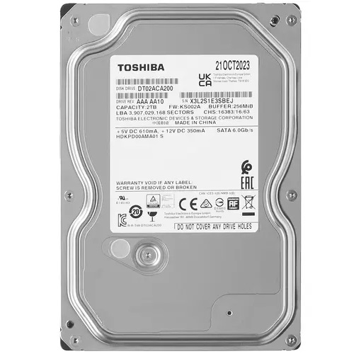 

Жесткий диск Toshiba DT02ACA200 2TB SATA 6Gb/s, DT02ACA200