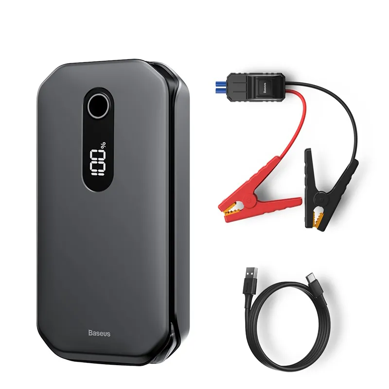 Пусковое зарядное устройство для автомобиля Baseus car Jump Starter Power Bank 12000mAh CR