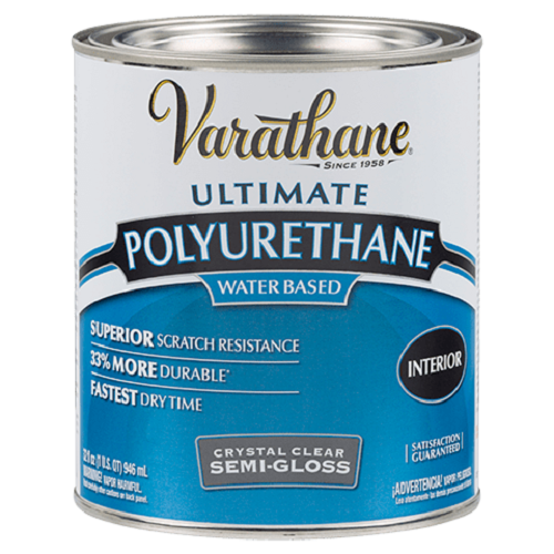 Лаки Rust-Oleum 200141 Crystal Clear Polyurethane, водный, 946 мл