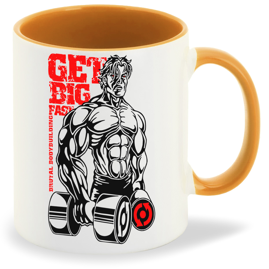 

Кружка CoolPodarok Get big, Get big