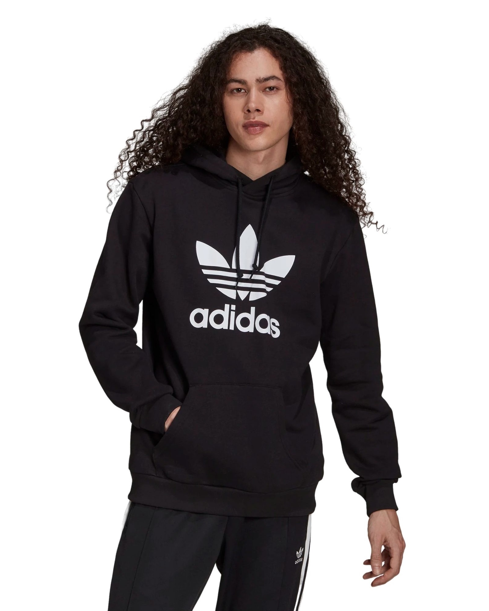 

Худи мужское Adidas Adicolor Classics Trefoil Hoodie черное 2XL, Черный, Adicolor Classics Trefoil Hoodie