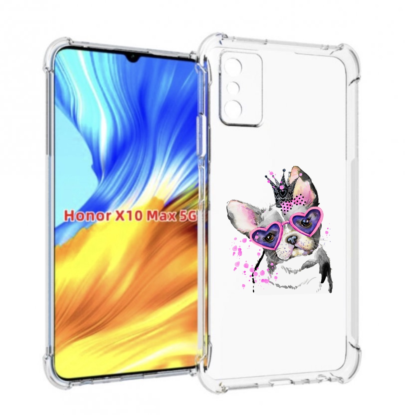 

Чехол MyPads принцесса для Honor X10 Max, Прозрачный, Tocco