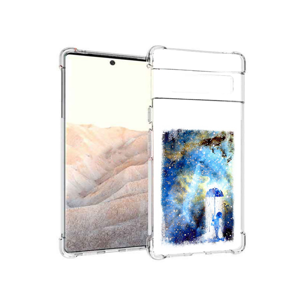 

Чехол MyPads Tocco для Google Pixel 6 Pro мальчик в небе, Прозрачный, Tocco