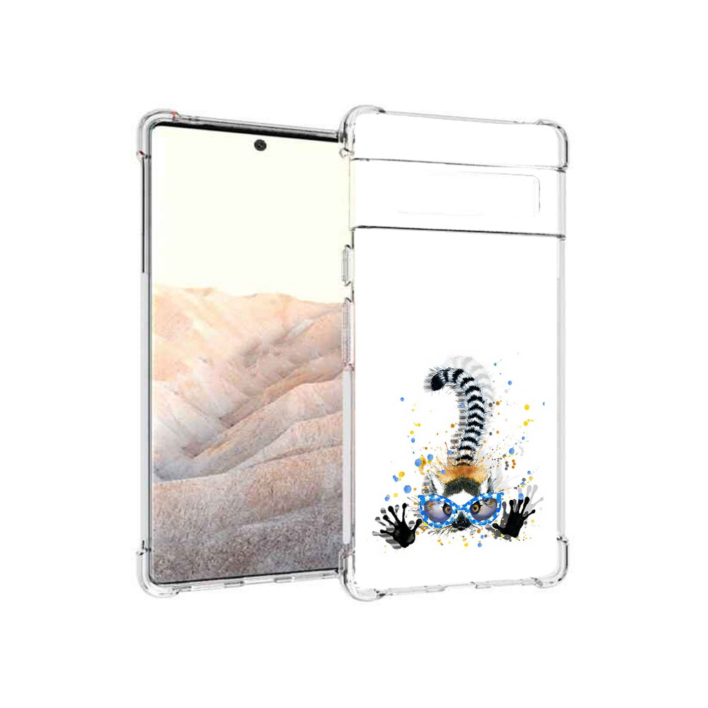 

Чехол MyPads Tocco для Google Pixel 6 Pro лямур, Прозрачный, Tocco