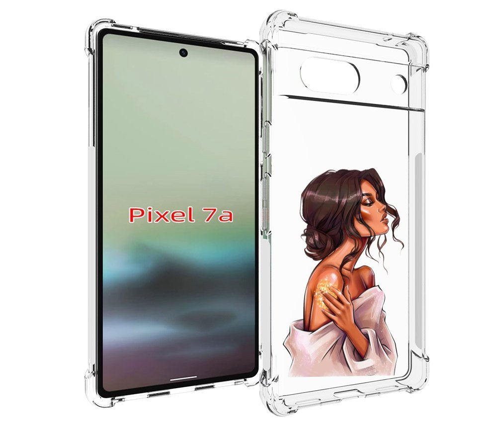 

Чехол MyPads Девушка-нежная женский для Google Pixel 7A, Tocco