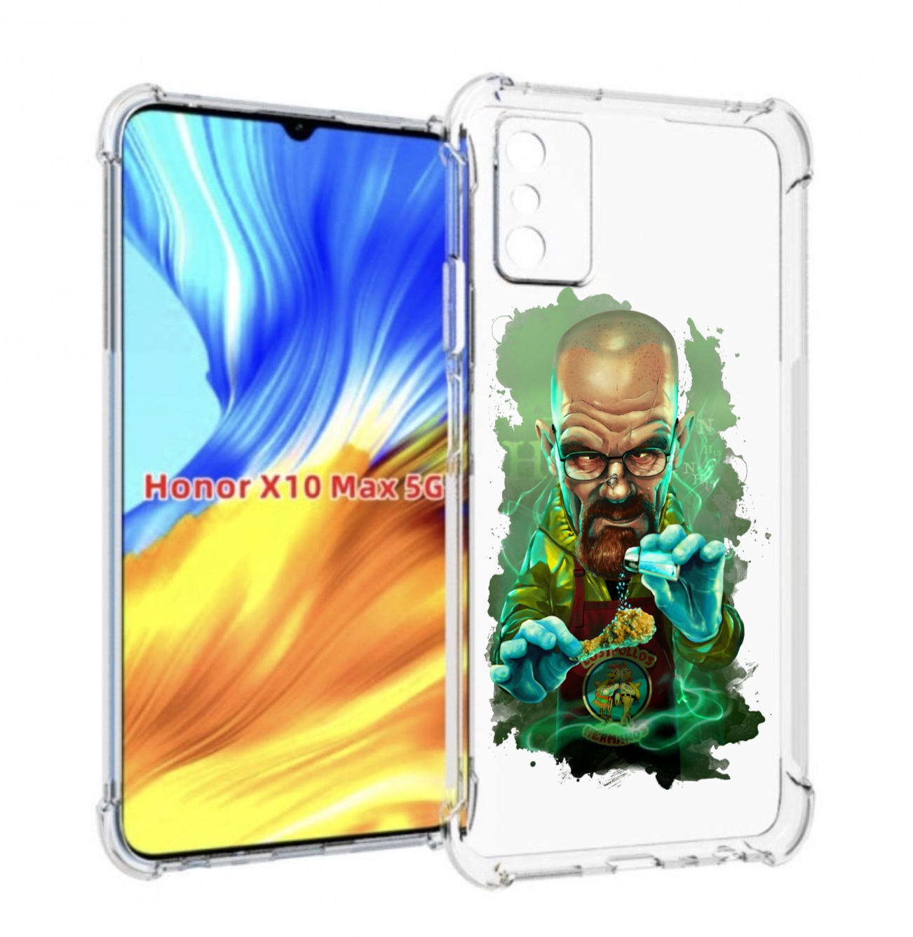 

Чехол MyPads повар для Honor X10 Max, Прозрачный, Tocco