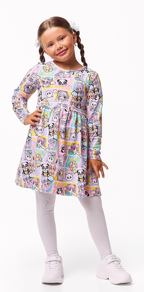 

Платье детское Kari Kids AW24C58303210, разноцветный, 110, 233710