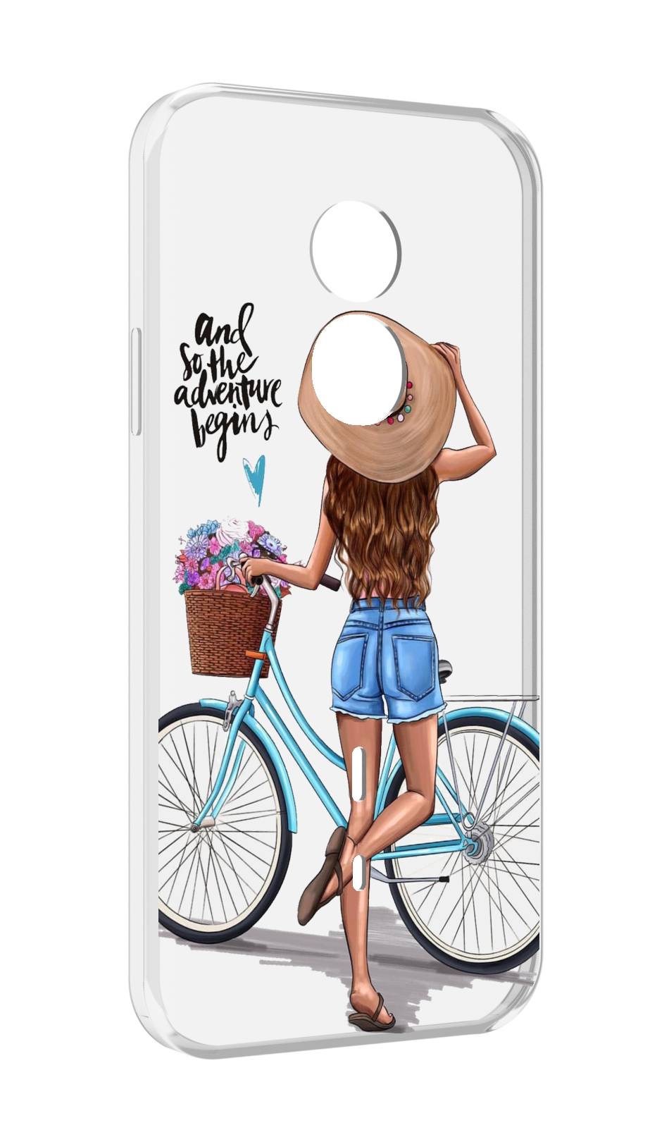 

Чехол MyPads Adventure женский для Doogee S51, Прозрачный, Tocco