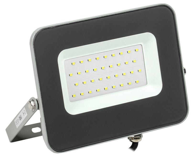 фото Прожектор сдо 07-30 led 30вт ip65 6500к сер. иэк lpdo701-30-k03 iek