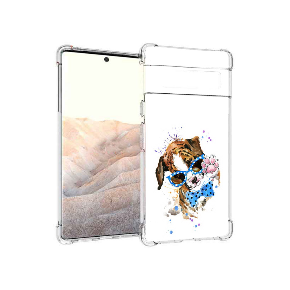 

Чехол MyPads Tocco для Google Pixel 6 Pro лапочка, Прозрачный, Tocco