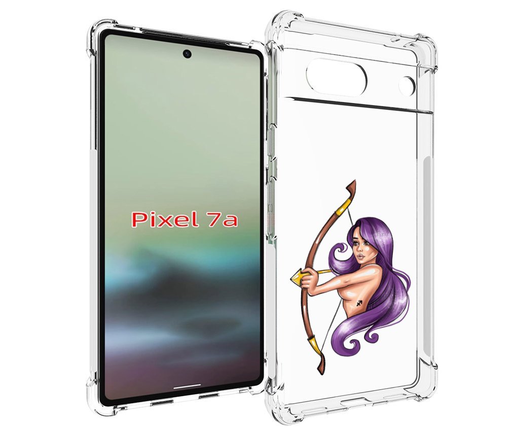 

Чехол MyPads Девушка-Стрелец женский для Google Pixel 7A, Tocco
