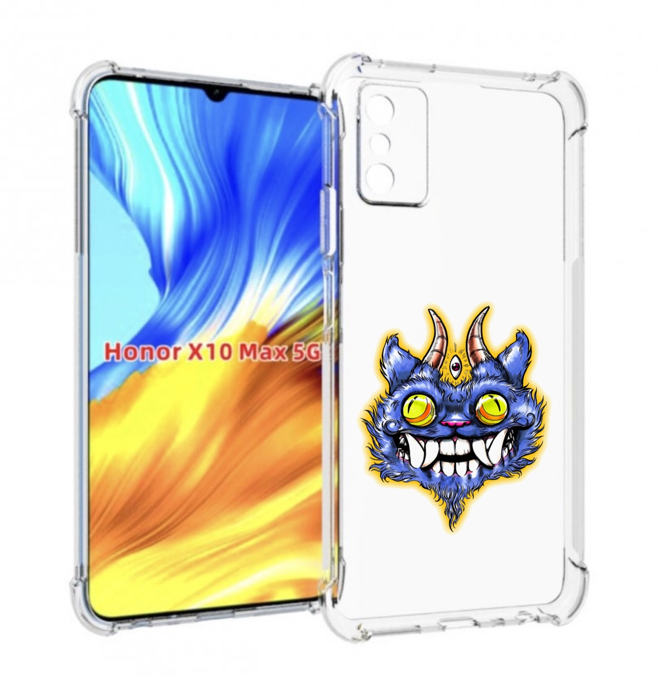 

Чехол MyPads оракул для Honor X10 Max, Прозрачный, Tocco