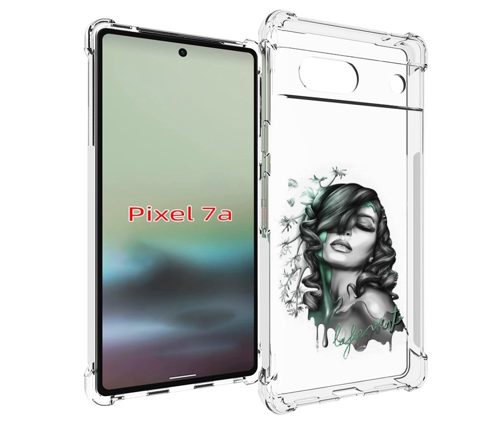

Чехол MyPads Девушка 2 для Google Pixel 7A, Tocco