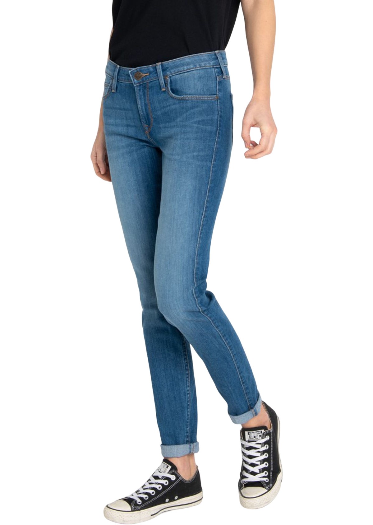 

Джинсы женские Lee Women Scarlett High Jeans синие 30-33, Women Scarlett High Jeans