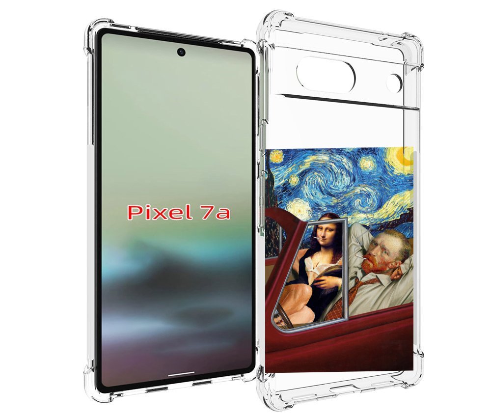 

Чехол MyPads Да-Винчи-в-одном для Google Pixel 7A, Tocco