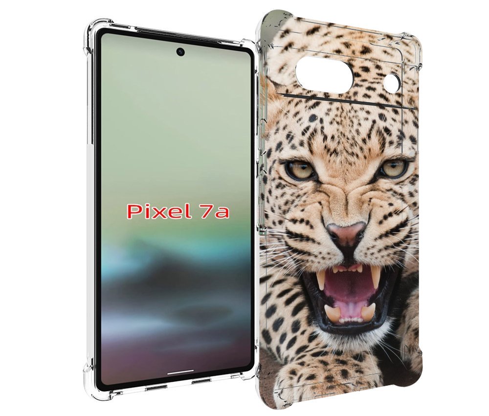 

Чехол MyPads Гепард-красивый мужской для Google Pixel 7A, Tocco