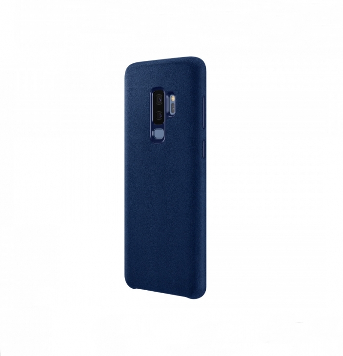 фото Чехол-накладка mypads alcantara cover ef-xg965 для samsung galaxy s9 plus sm-s965. (синий)