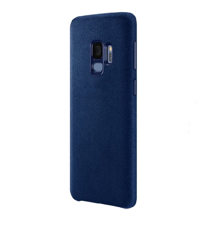 фото Чехол-накладка mypads alcantara cover ef-xg960 для samsung galaxy s9 sm-g960. (синий)