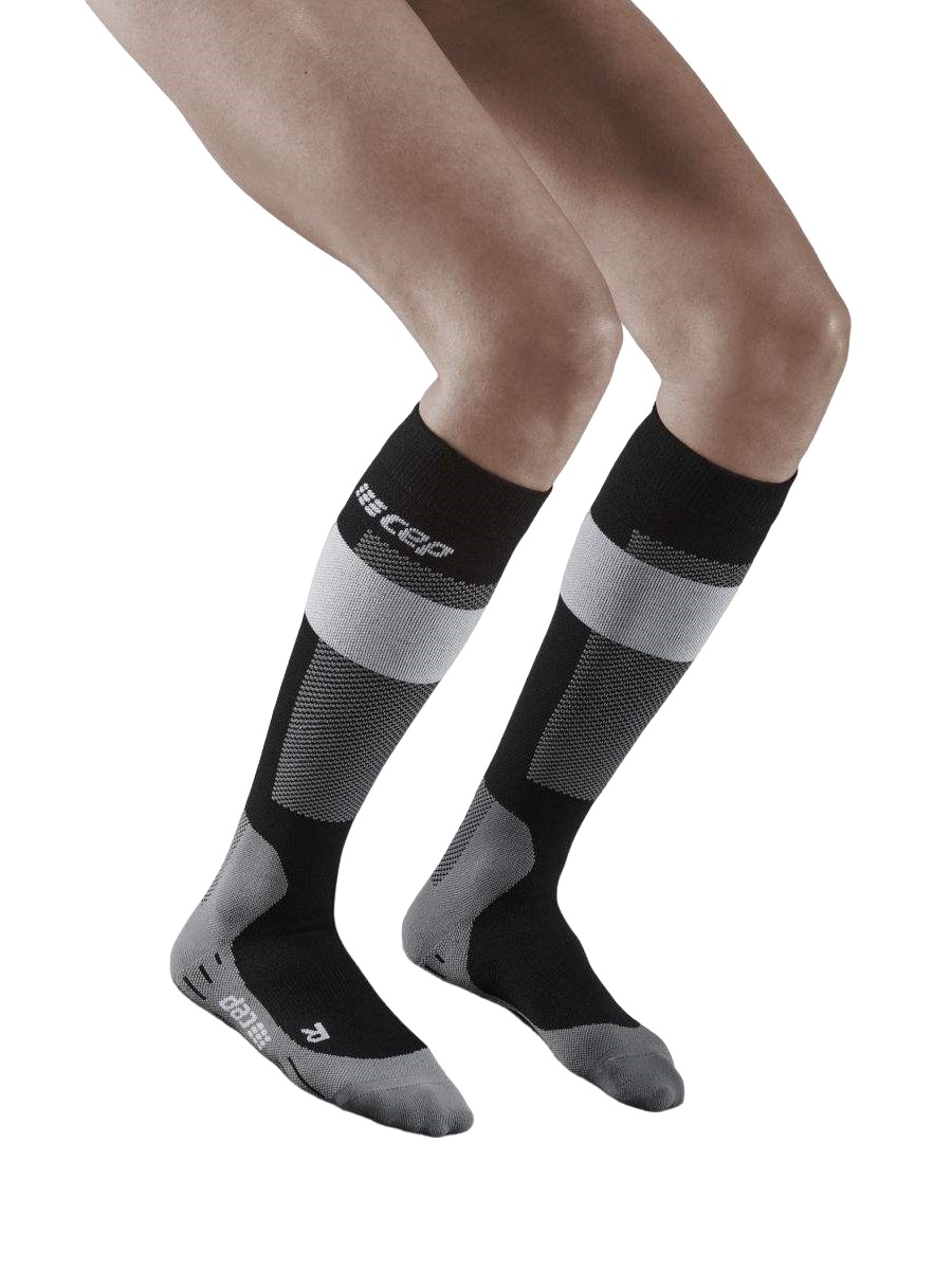 фото Гольфы женские cep cep compression knee socks черные 41-43