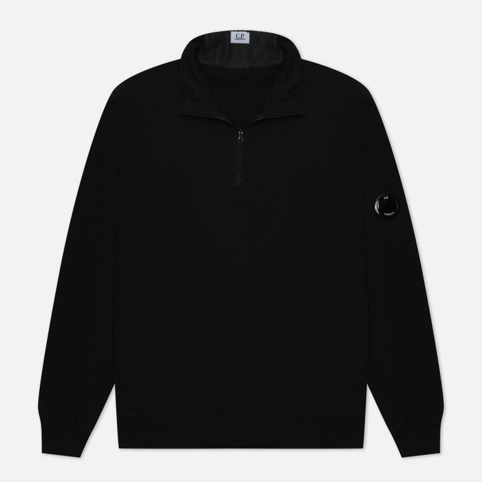 

Мужская толстовка C.P. Company Light Fleece Half Zipped чёрный, Размер S, Черный, Light Fleece Half Zipped