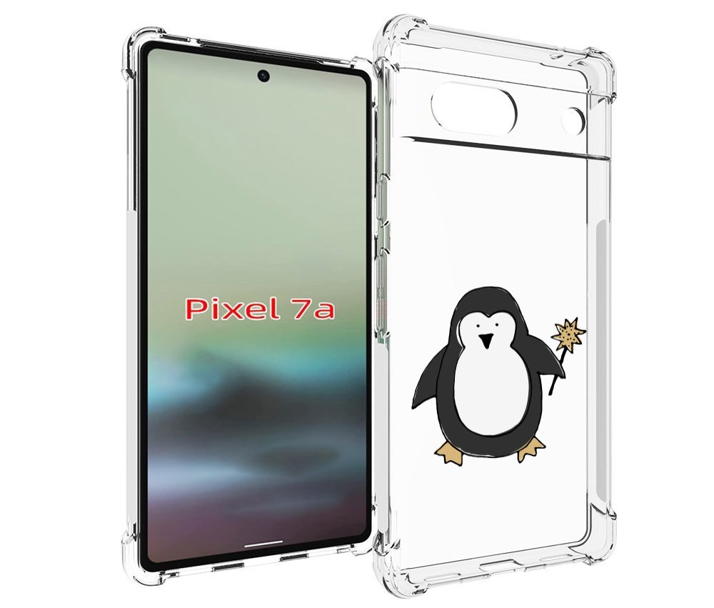 

Чехол MyPads Волшебный пингвин для Google Pixel 7A, Tocco