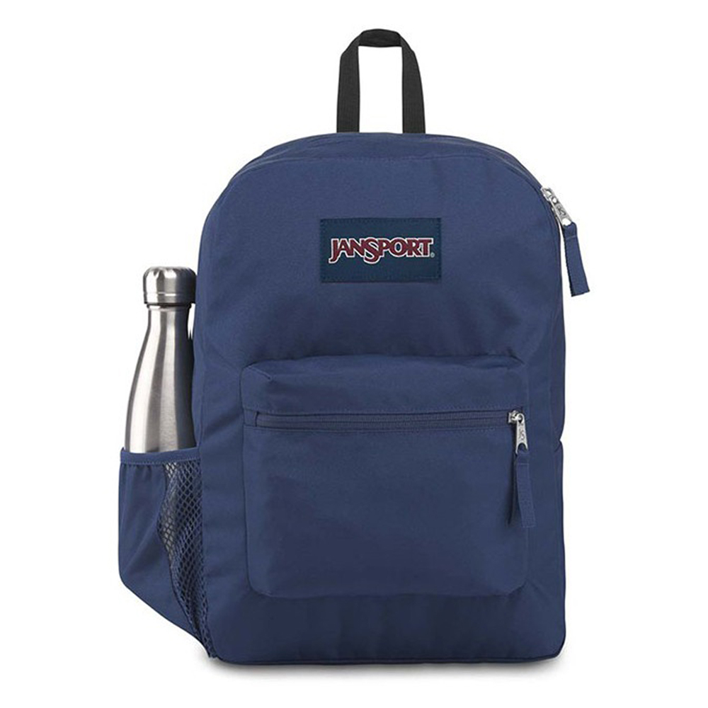 Рюкзак женский JanSport Cross Town navy, 42х32х14 см