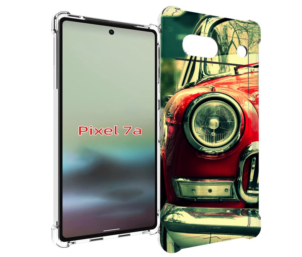

Чехол MyPads Винтажная-машина мужской для Google Pixel 7A, Tocco