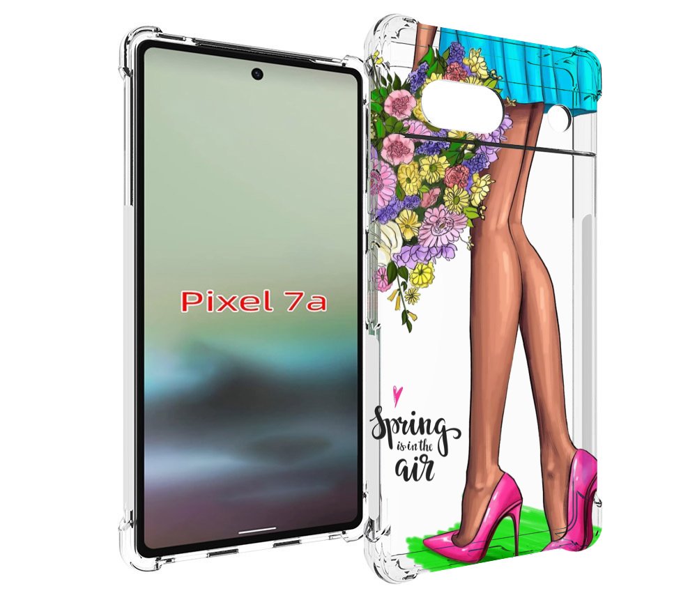 

Чехол MyPads Весна-в-воздухе женский для Google Pixel 7A, Tocco