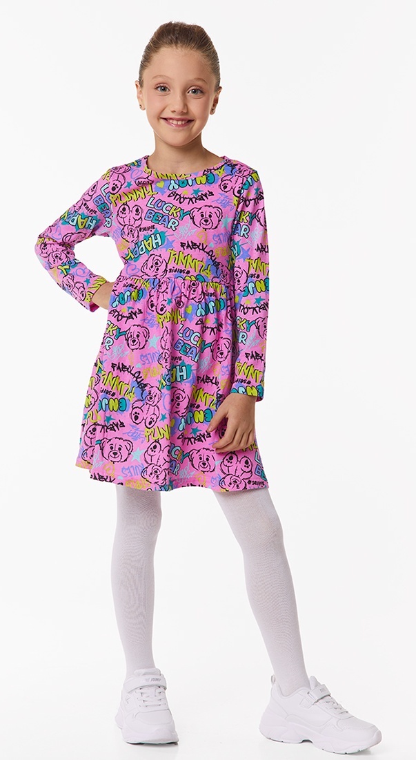 

Платье детское Kari Kids AW24C53302709, розовый, 116, 233709