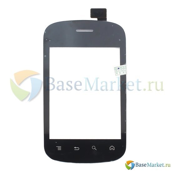 Тачскрин (сенсор) BaseMarket для Gionee GN100 (логотип Fly) (черный)