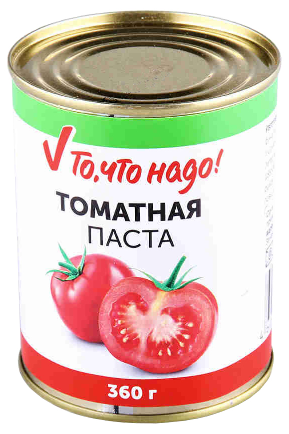 

Паста томатная То, что надо! 360 г