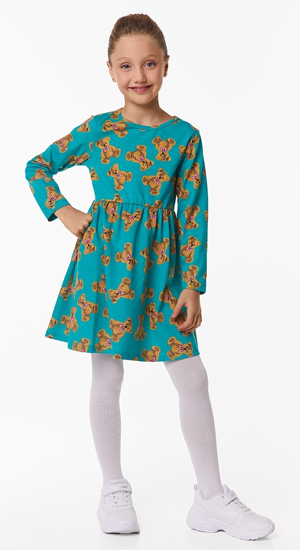 

Платье детское Kari Kids AW24C53202709, зеленый, 98, 233708