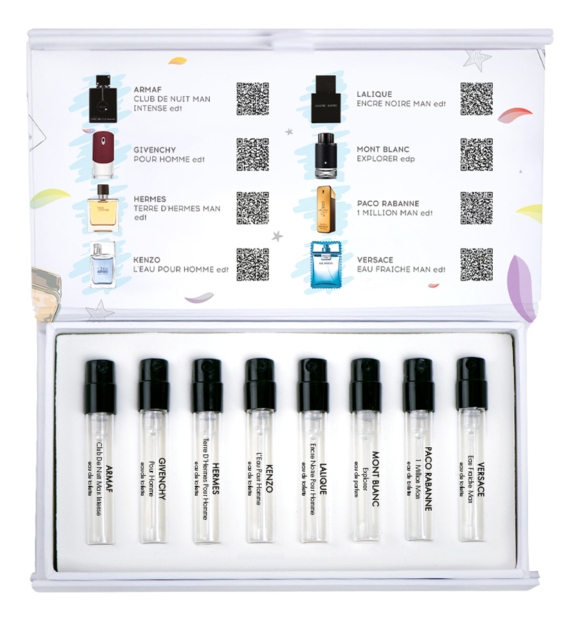 Набор Aroma Box #8 Топ популярных ароматов для него набор aroma box 8 топ популярных ароматов для него
