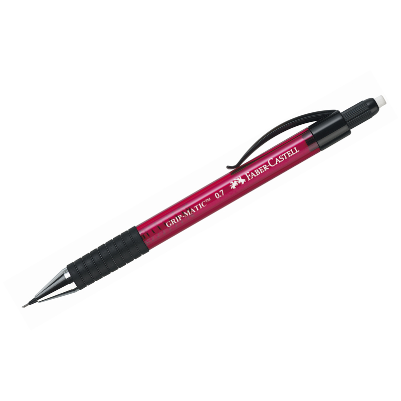 Карандаш механический Faber-Castell Grip Matic 1377 0,7мм, грип, с ластиком